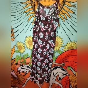 Women's Floral Sundress Large
